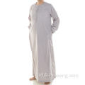 Jubah Muslim Solid Solid Long Plus Ukuran Set Doa